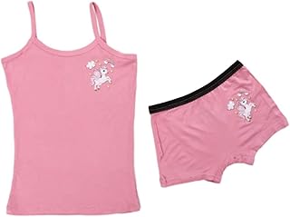 طقم مكون من توب وشورت قصير للبنات