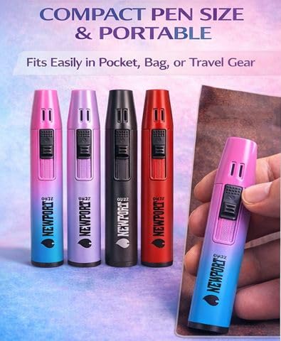 Encendedor Pen Pocket Recargable Newport 4.25 pulg miniatura 5