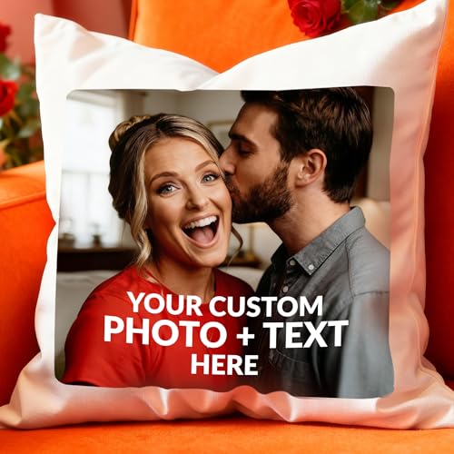 ArtPix 3D Personalized Photo Pillow Cover - Valentines Day