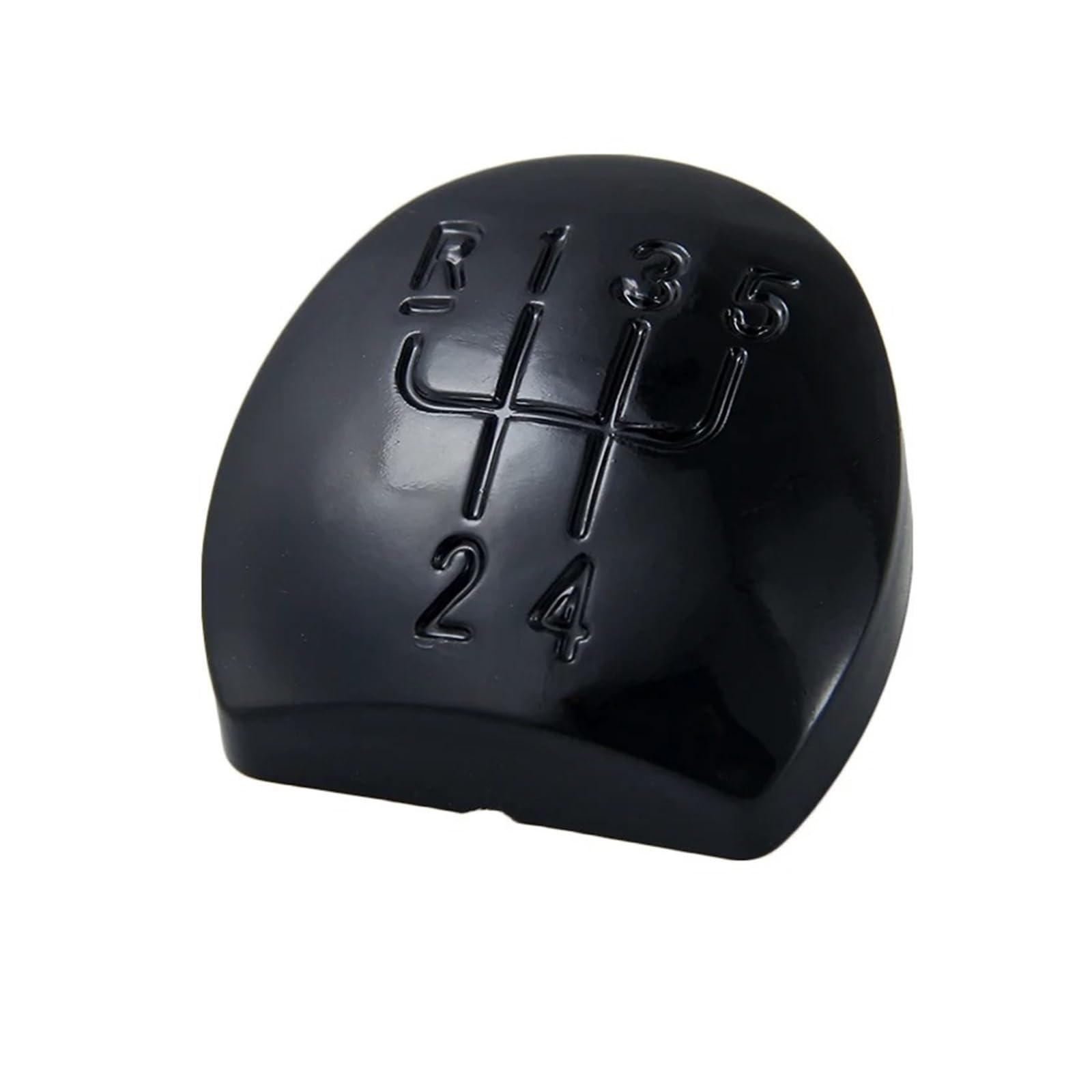 Mkgkacvcpt All Black Manual Shifter Knob For Twingo For Scenic For Megane Laguna Kangoo Car Gear Shift Knob Cover Case Lever Shifter Pen Head(All Black)