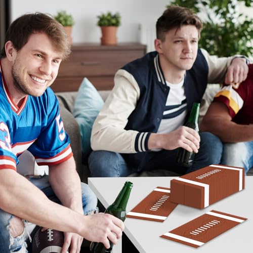 Servilletas de fútbol de alta absorción en pack de 100 unidades para mesas temáticas 4