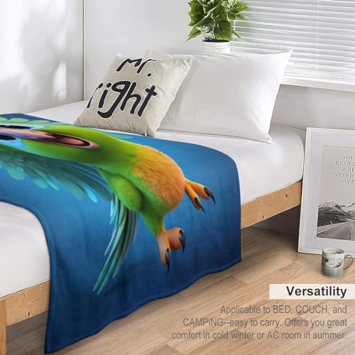 Plaid canapé chaud 130x150cm idée cadeau couverture lit originale