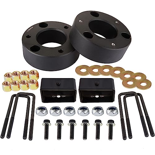 Image of SCITOO 3 inch Front 2 inch Rear Leveling Kit for GMC Sierra 1500 2007-2023 | Suspension Lift Blocks for Chevrolet Silverado 1500 2007-2023