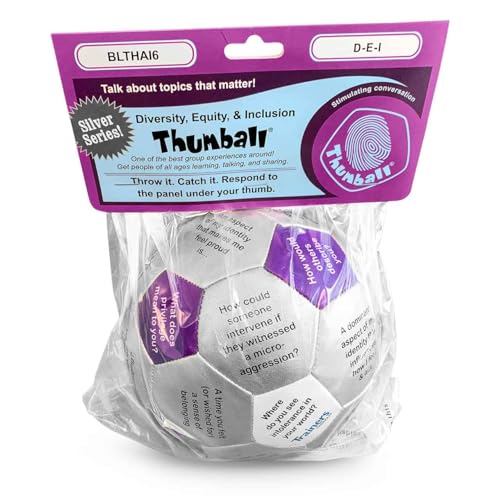 Image of Trainers Warehouse 6 inch Thumball Collection, 32 Prompts for Conversation, Team Building, Relationship and Training