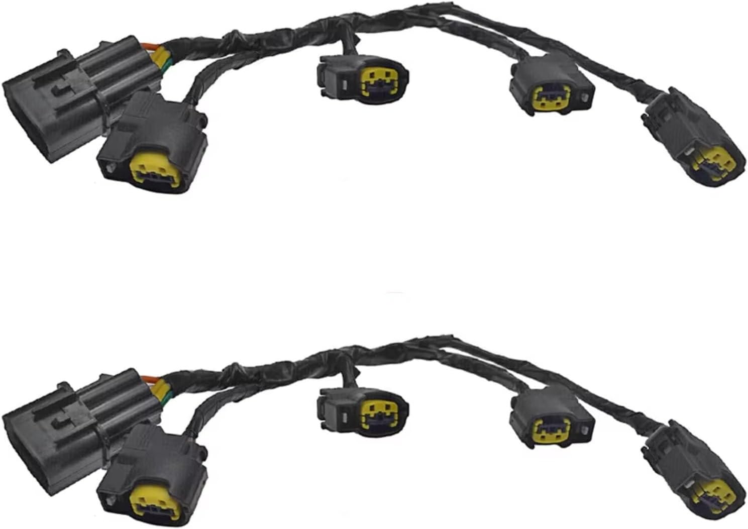 Ignition Coil Connector Harness Compatible With Hyundai For Elantra For Accent For I20 For I30 Car Ignition Coil Connector Plug Wiring Harness 27301-2B010(2 PCS)