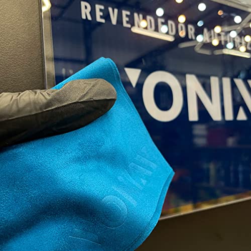 Pano de Microfibra de Suede para Acabamento Ultra Fino Vonixx 8K 200GSM 40x40cm Poliester Poliamida