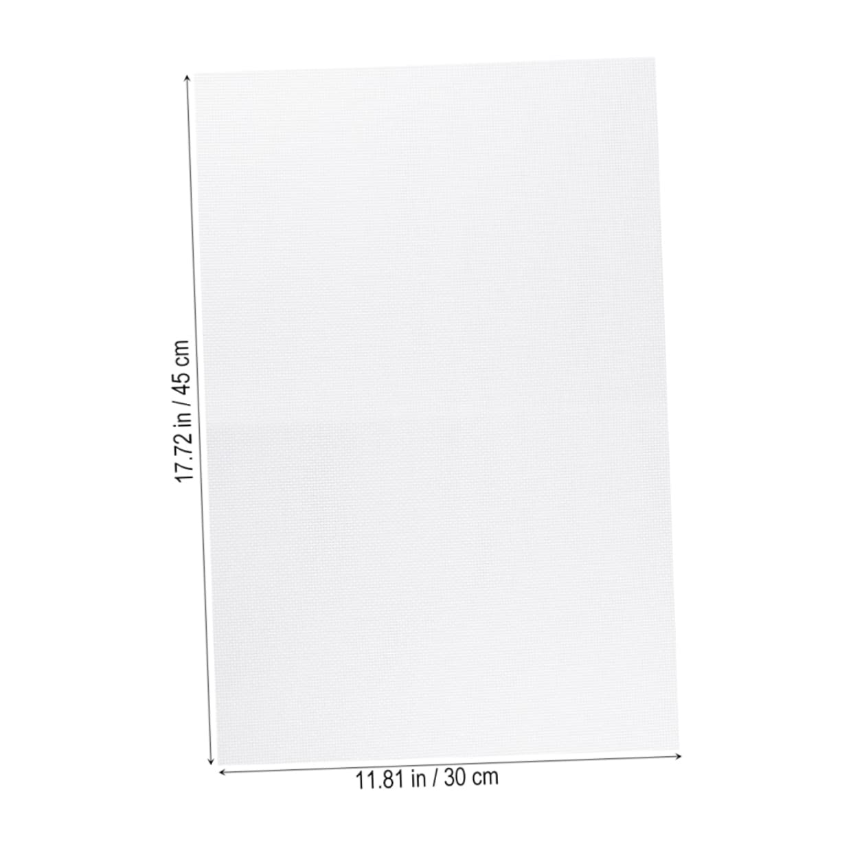 IWOWHERO Quality Cotton Cross Stitch Fabric 5 Pack 11 Count DIY Embroidery Supplies