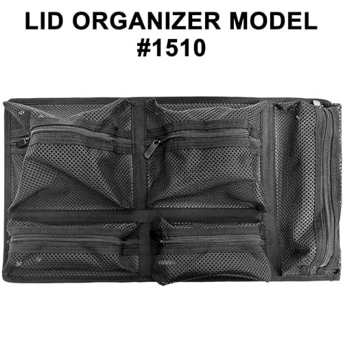 Image of LAFENLIN Lid Organizer for Pelican 1510 Case, Hook & Loop (Screws Inc.)