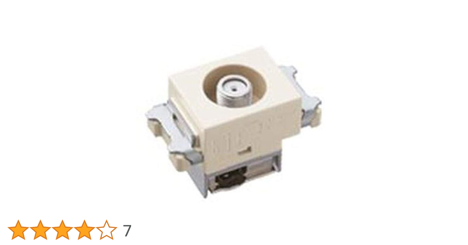 パナソニック　 高シールドテレビターミナル WCS3013W　20個 セット Amazon.co.jp: パナソニック 埋込ホーム用高シールドテレビ