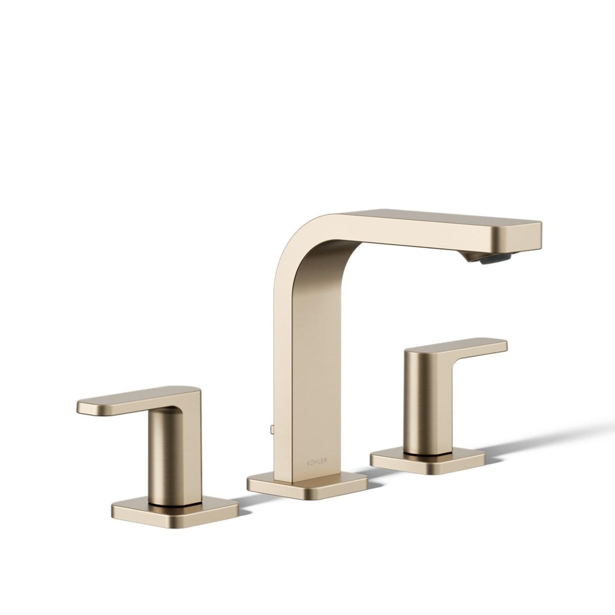 Kohler 23484-4-BV Parallel® Widespread Bathroom Sink Faucet, 1.2 gpm, Vibrant Brushed Bronze