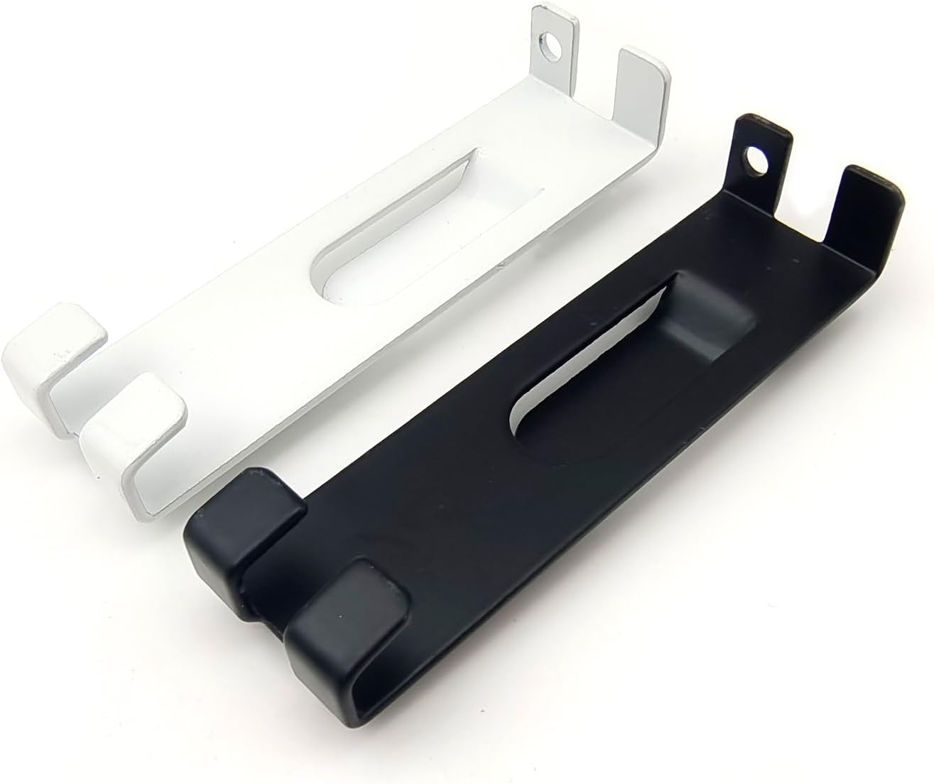 20 PCS Grid Wall Hooks Notch Hook Gridwall Picture Hanger Commercial Black for Picture Hook Metal Display Photo Frame Painting Artworks Panel Office Home Grid Panel