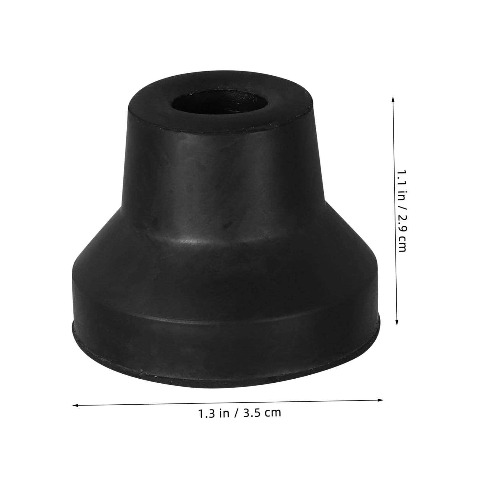 Balacoo Enhance Stability 4pcs Replacement Crutch Feet Non-Slip Crutch Tips for Walking Sticks