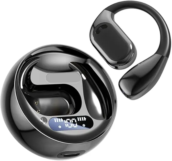 3 in 1 Language Translator Earbuds, Translation Earbuds Real Time, Earhook Translating Earbuds, AI Translator Headset, for Travel Business Learning