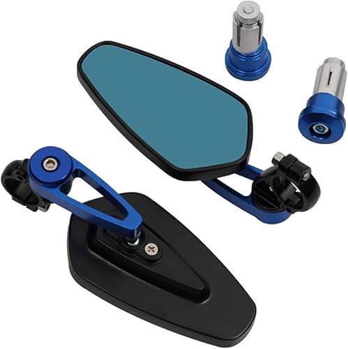 Espejo retrovisor para motocicleta, extremo de barra de aluminio CNC, retrovisores laterales para Yamaha MT01 MT03 MT10 MT 07 YZF R125 R15 R1 Tmax