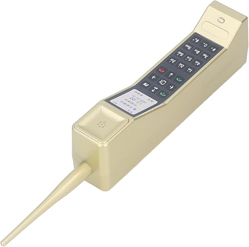 Accesorio vintage de teléfono celular de los años 80 y 90, modelo de teléfono móvil de ladrillo, accesorios fotográficos nostálgicos para decoración