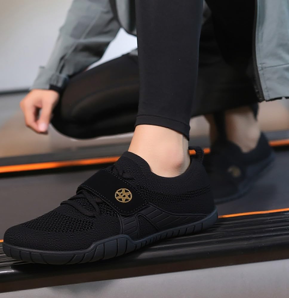 Zapatillas Barefoot Mujer Hombre Sneakers Descalzos Zapatos de Trail Running Fitness Gym Cómodos Transpirable Ligeras Zapatillas de Deporte Exterior Interior
