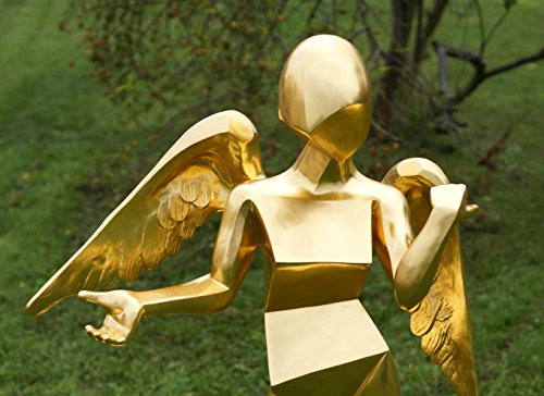Art & Ambiance Large Cubist Angel Statue - 1982 - Tribute To Salvador Dali - Large Bronze Figure #TOP2