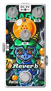 【Haunting Cavernous Reverb】- Get ready to lose yourself in the haunting cavernous reverb of AZOR Dragon Reverb. With stacks of decay on tap and a wide-ranging tone control to darken or brighten the effect, this pedal is perfect for anyone who likes t...