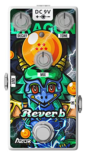 Pédale Dragon Pure Reverb AZOR AP509 réverbération numérique contre le son plat de guitare
