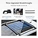 PARTOL Renegade Roof Rack Cross Bar for Jeep Renegade 2015-2023 with Factory Side Rails, Aluminum Roof Rail Crossbars Luggage Rack Cargo Carrier for Canoe Kayak Bike Snowboard