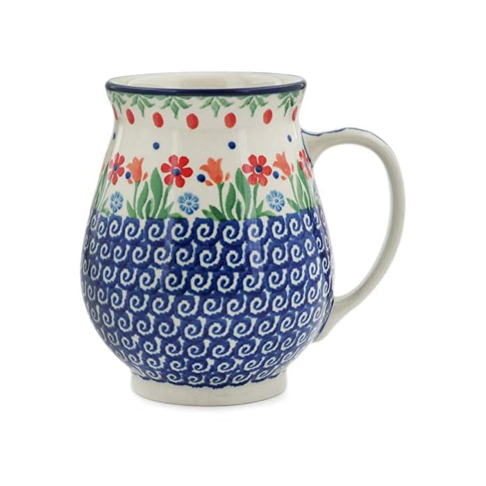 Buy Polish Pottery 16 oz Mug made by Ceramika Artystyczna (Babcia's
