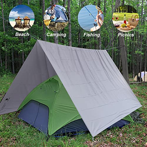 Geertop 1 Person Ultralight Waterproof Tent Tarp Footprint Ground Sheet Mat, For Camping, Hiking, Picnic (4 Sizes) #TOP6