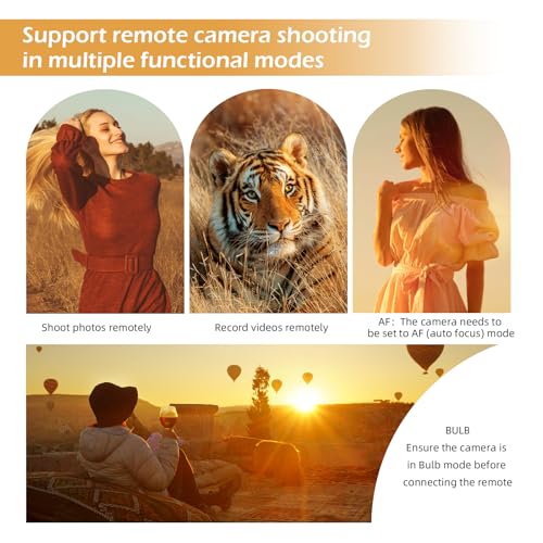 for Sony Tripod Wireless Shooting Grip with Shutter Release - Mini-Tripod with Rechargeable Remote Control for ZV-E10/ZV-E1/ZV-1/ZV-1F/RX100 VII/RX0 II/A6700/A6400/A6600/A7 III/FX3/FX30 - for Vlogging - Thumbnail 3