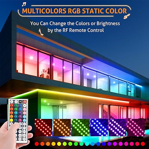 Wichemi BI00497WCM6 Led Light Modules For Business Window Light Storefront Lights Led Module For Signs 20Ft 40Pcs 5050 Smd Rgb Super Bright Waterproof Business Decorative Strip Lights thumb #1