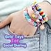 Charm Bracelet Making Kit & Unicorn/Mermaid Girl Toy- ideal Crafts for Ages 8-12 Girls who Inspire Imagination and Create Magic with Art Set and Jewelry Making Kit