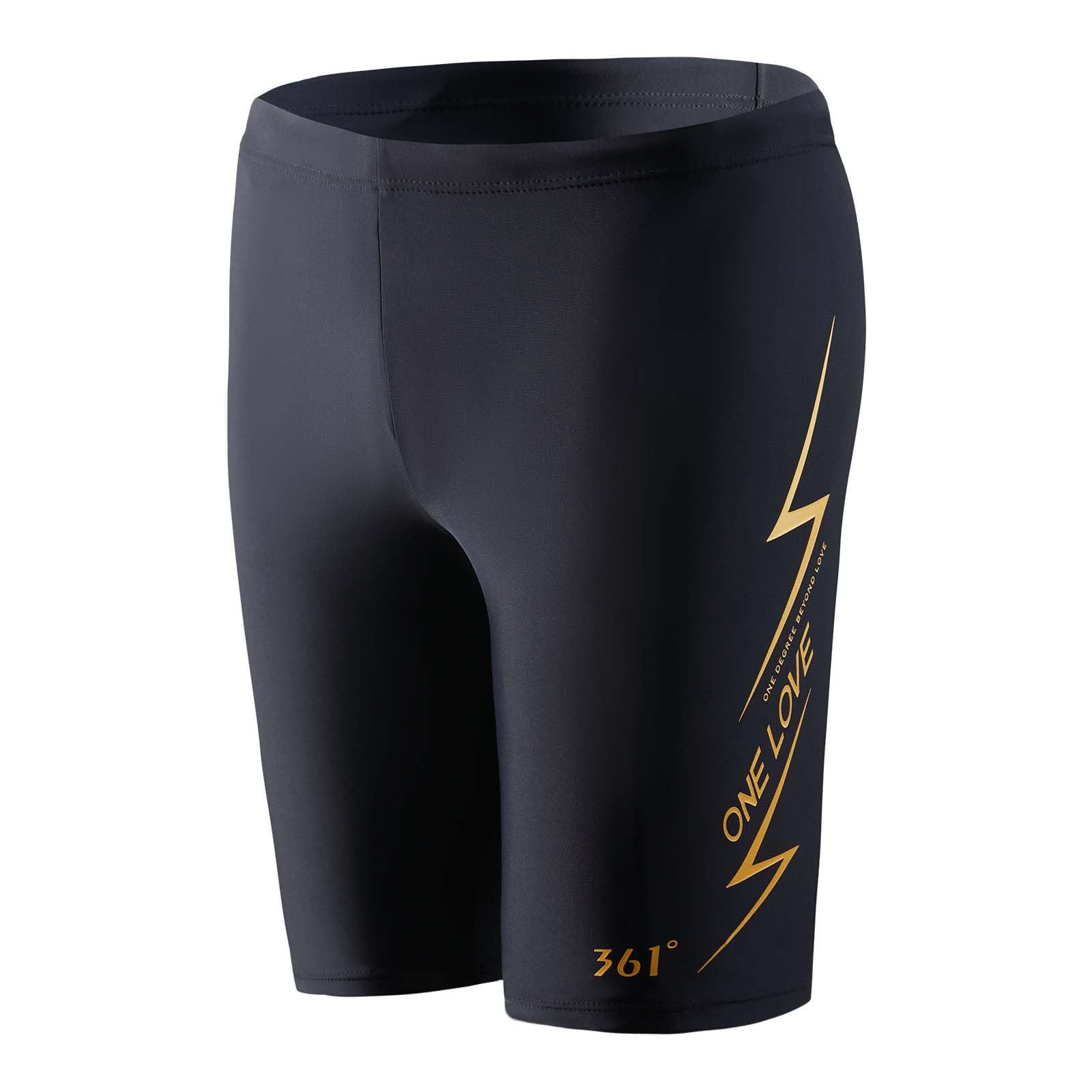 361361° Swim Jammers for Men, Pro Racing Training Swimsuit, Chlorine Resistant Endurance Mens Swim Suit Swimwear Tech Pant