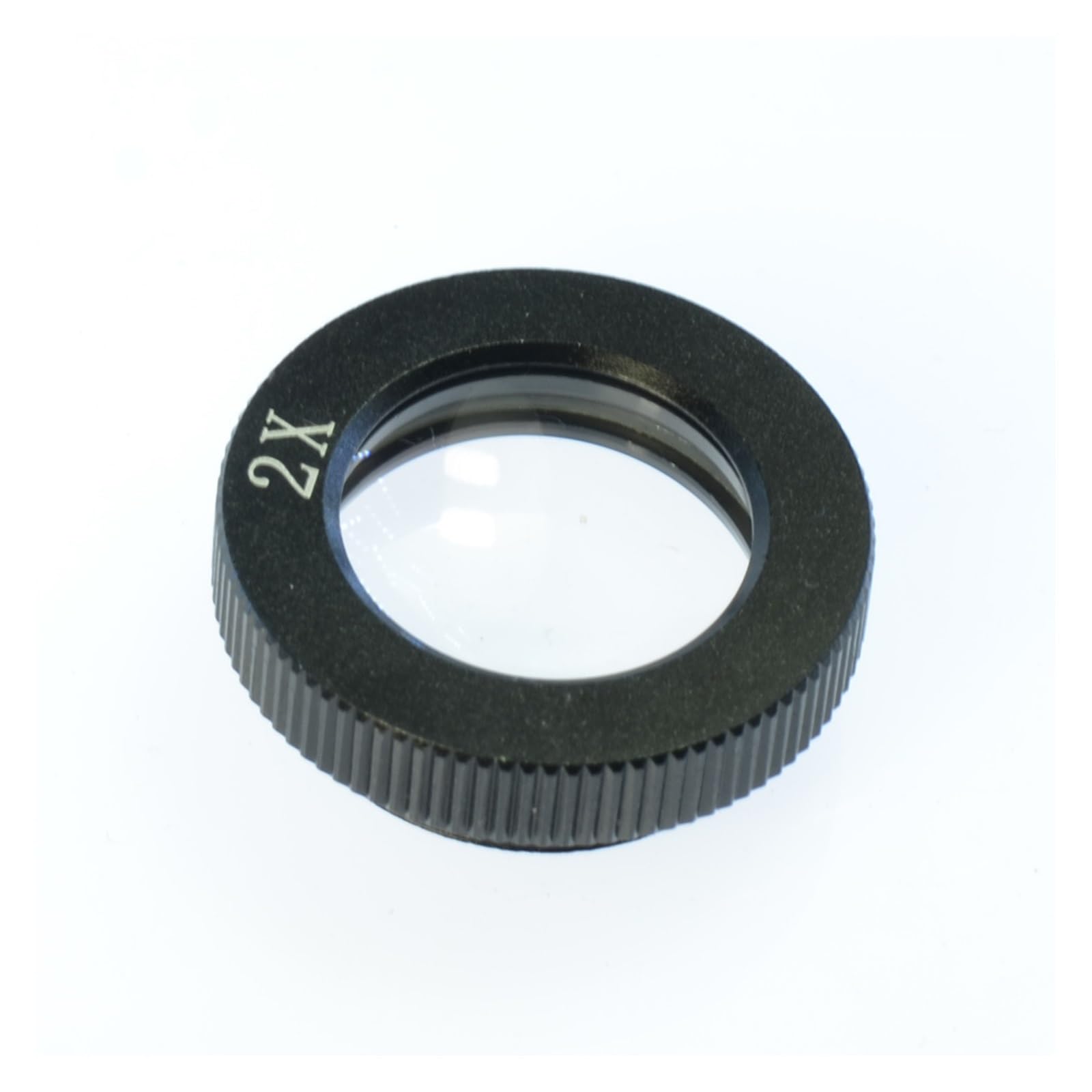 Microscope Lens, 0.5X 0.75X 1X 1.5X 2X Auxiliary Industrial Microscope Camera Objective Lens for 180X Microscope Camera C-Mount Len(2X)