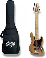 Contrabaixo Jazz Bass Seven 5 Cordas Sjb-57 NT Com Bag