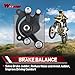 WOOSTAR Right Front Disc Brake Caliper Replacement for Motovox MBX10 MBX11 2 Stroke 47cc 49cc Pocket Bike ATV Quad Dirt Pocket Mini Bike Motorcycle Motocross