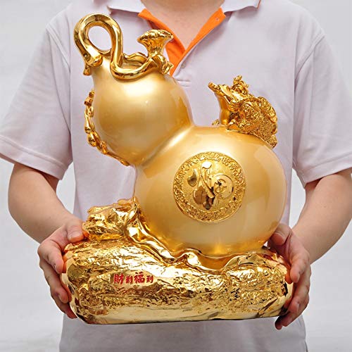 Décoration Artisanat Salon Wu Lou - Statuette Feng Shui et Pendule Fortune