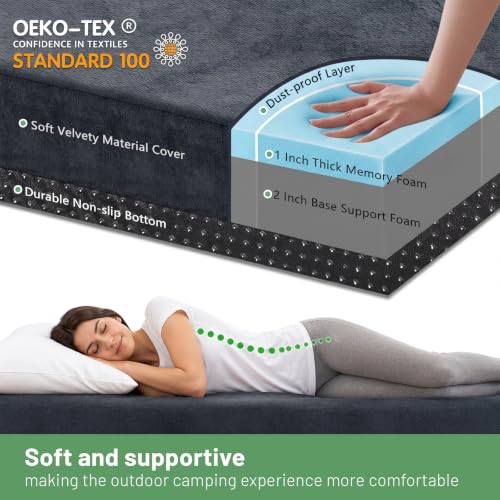 MASVIS Memory Foam Camping Mattress