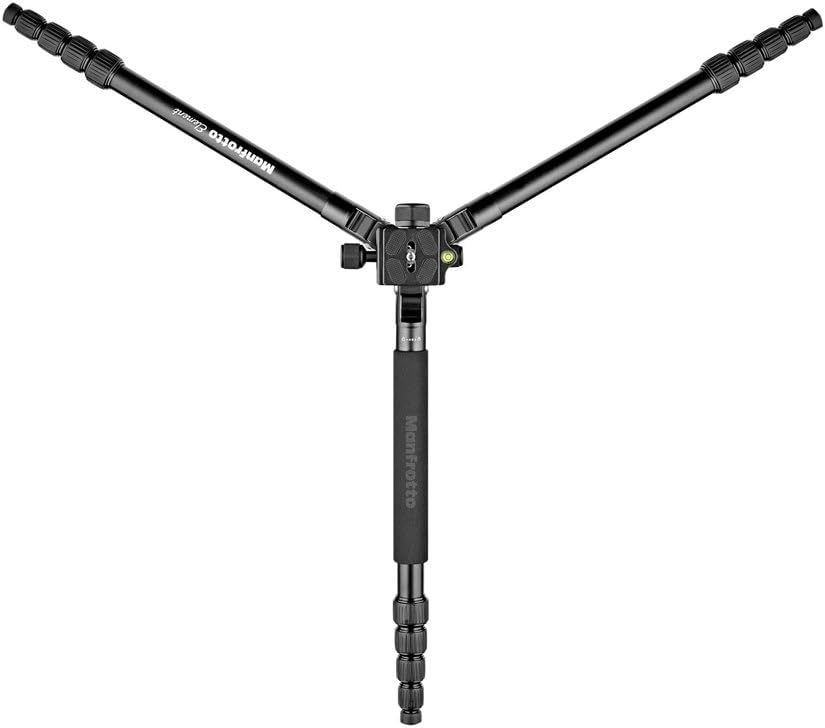 Manfrotto Element Traveller Small Aluminum 5-Section Tripod Kit with Ball Head, Element Small 56.3", Red : Electronics