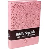 rosa clara paris adresse  Bíblia Sagrada Letra Supergigante com índice - Capa Rosa claro: Nova Almeida Atualizada (NAA) com Letras Vermelhas