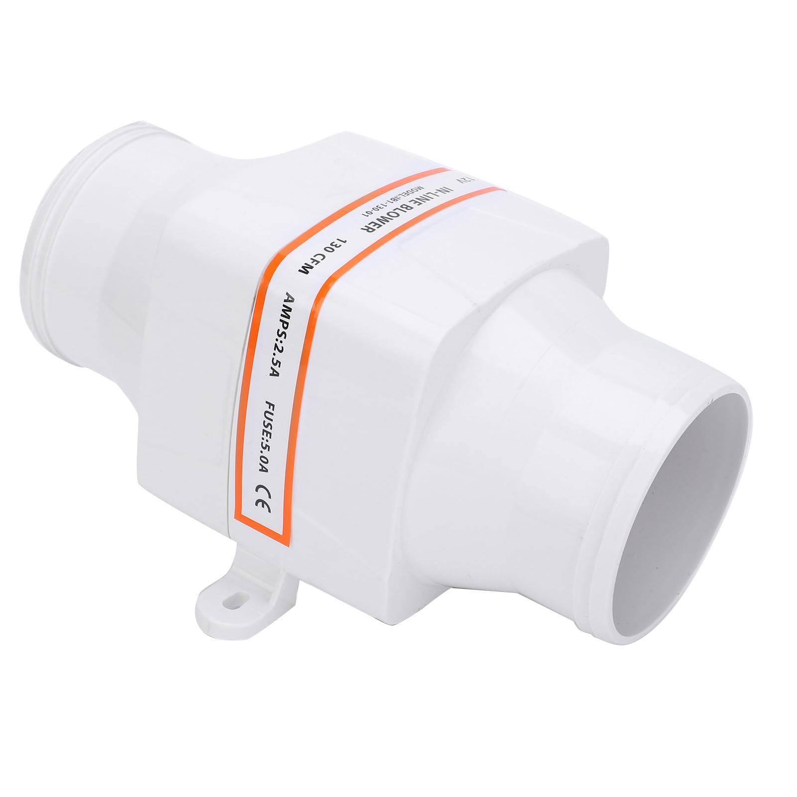 Acouto Rohrlüfter 12V 3In in Line Marine Ventilatore di Sentina Forte Ventilatore per Yacht Estrattore ABS baño Silencioso