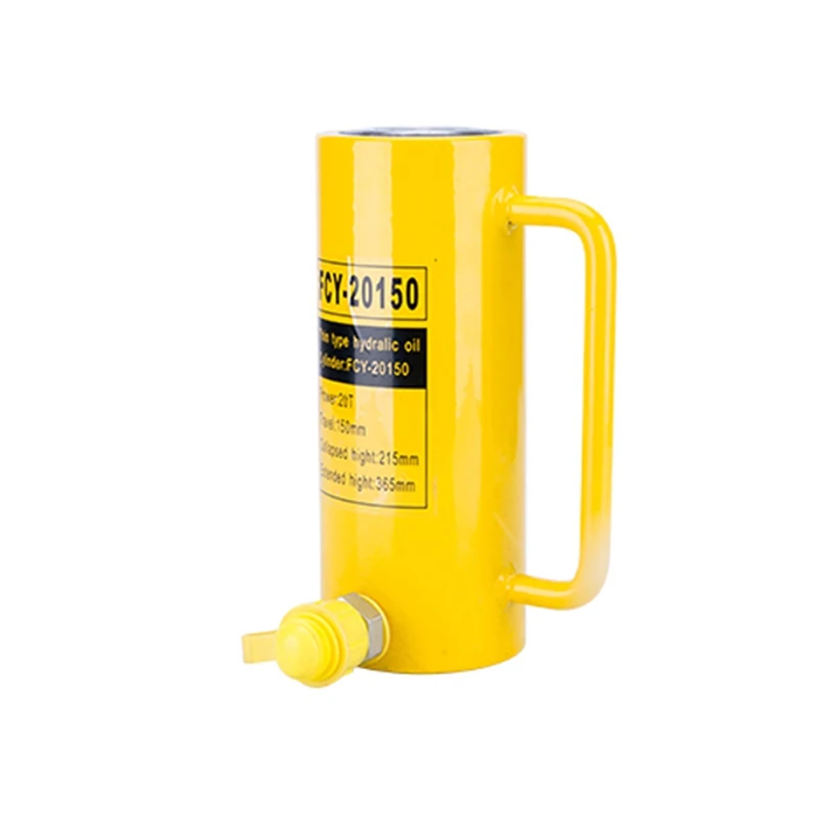 CXFCIHFT Long Type Hydraulic Cylinder FCY-20150 Hydraulic Jack with Output of 20T, Piston Stroke of 150mm