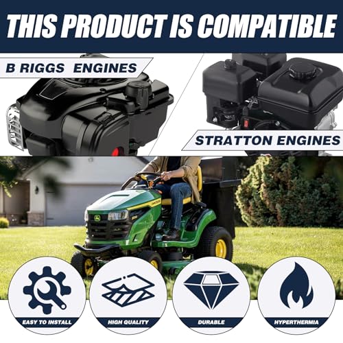 846639 fuel shut-off solenoid valve, suitable for B riggs&Stratton engines Compatible with John Deere Craftsman lawn mowers Hu sqvarna,Wih wiring harness,Suitable for lawn and garden equipment engines - Thumbnail 4