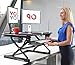 Price comparison product image Yo-Yo DESK 90 | 36(BLACK) - Best Selling Height-Adjustable Standing Desk [90cm Wide]. Superior sit-stand solution suitable for all workstations and standing desk workplaces
