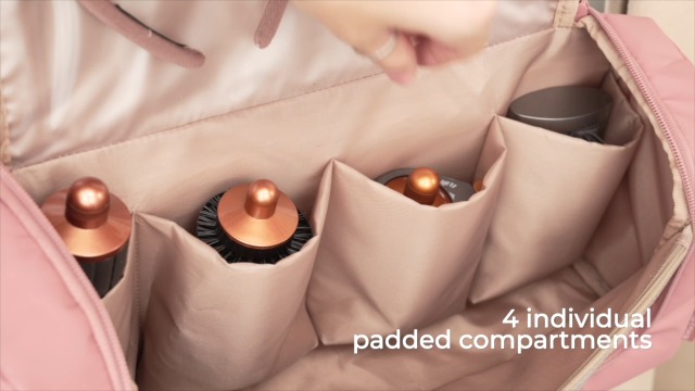 Amazon.com: BAGSMART Hair Tool Organizer Travel Bag Compatible