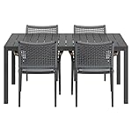 Aruba Gartenmöbel-Set Aluminium Anthrazit
