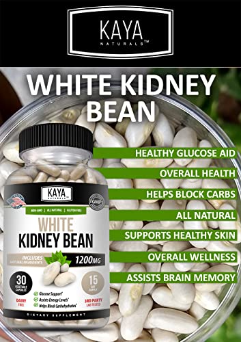 Kaya Naturals White Kidney Bean - Carb Blocking Supplement thumb #1