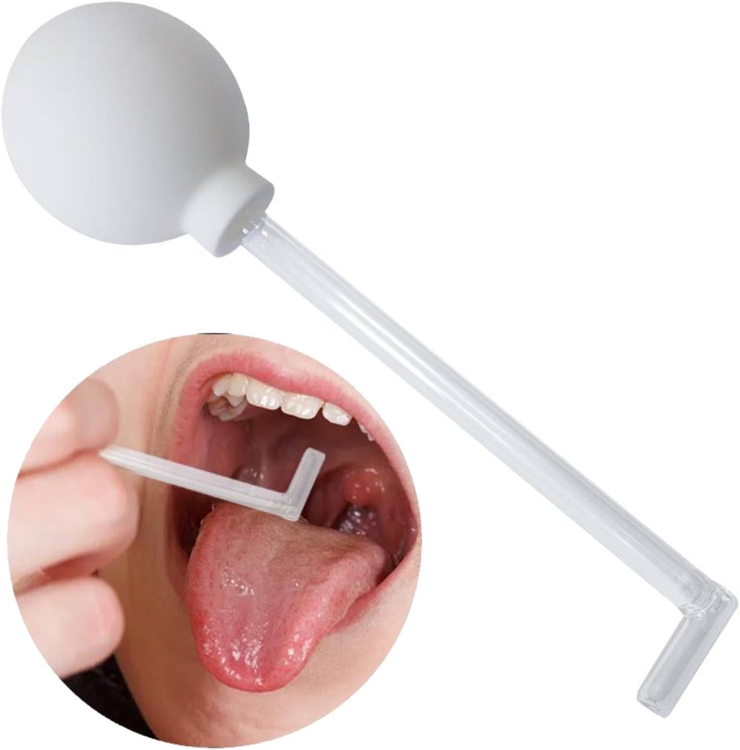 Tonsil Stone Remover Tool, Tonsil Stone Remover Manual Style Cleaner Removal Mouth Cleaning Oral Care (White Color 1PCS)