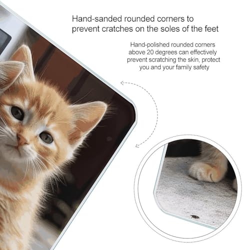 Kittens Family Cats Smart Scale for Body Weight Accurate Bathroom Scale miniatura 4