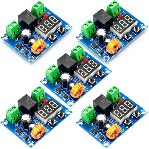 MTDELE 2Pcs DC 12-36V Voltage Protection Device Digital Low Voltage Cutoff