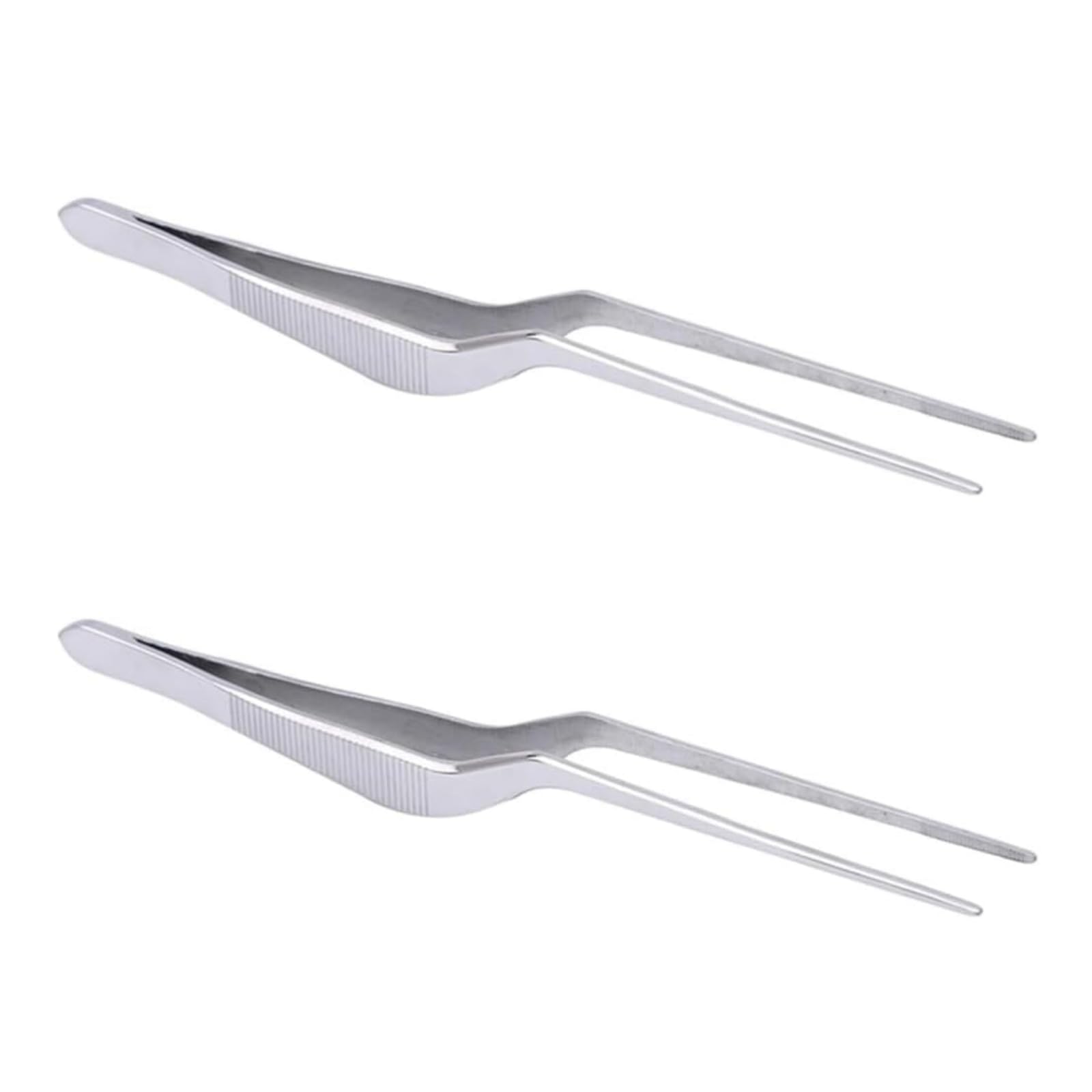 2Pcs Ear Tweezer Professional Spiral Design Stainless Steel Lighting Ear Tweezer Ear Clip Dug Earwax Tools Ears Care