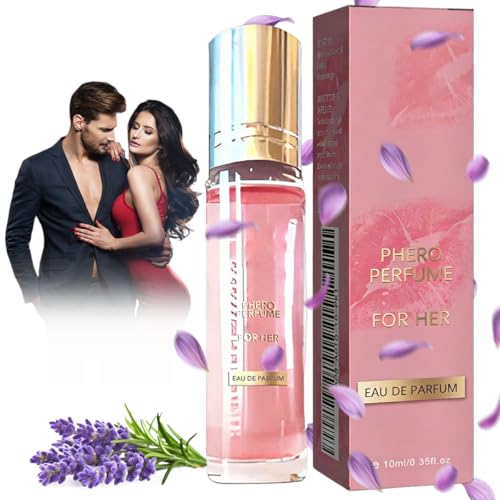 Perfume Feromonas Mujer Roll On | Fragancia Sensual Duradera para Atraer | Aroma Dulce y Delicado | Perfume ideal para viajar, Formato Mini Portátil 10ml