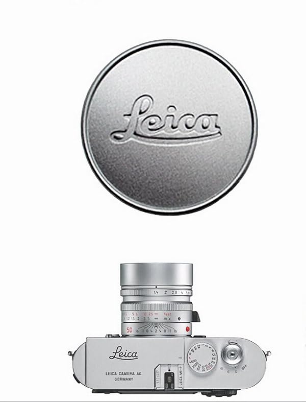 YEWOOP Qs-C Metal Silver Lens Cap Front Cover Compatible with Leica L39 E39 Caliber Lens Voigtlander Zeiss Summicron Summaron Summilux Elmar Elmarit Jupiter, Internal Diameter 42mm(1.65in) (Silver) by YEWOOP - Used condition - US$9.44